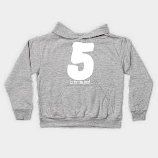 5th Birthday T-Shirt Kids Hoodie